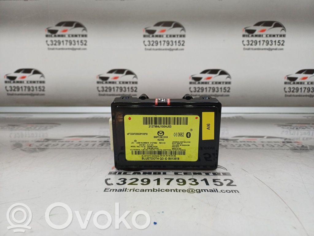 Mazda 3 Bluetooth control unit module 