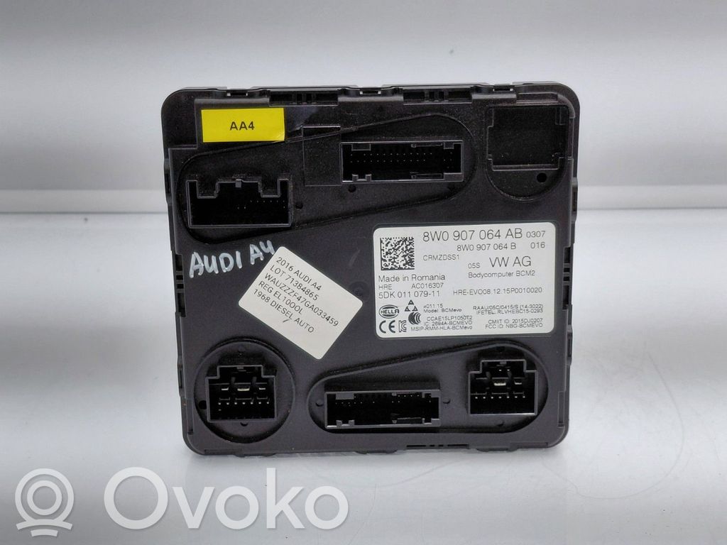 Audi A4 S4 B9 Module confort 