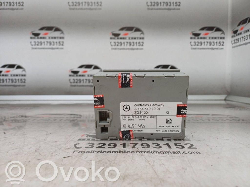 Mercedes-Benz ML W164 Módulo de control Gateway 