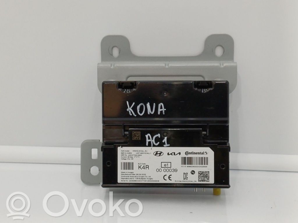 Hyundai Kona I Bluetooth control unit module 