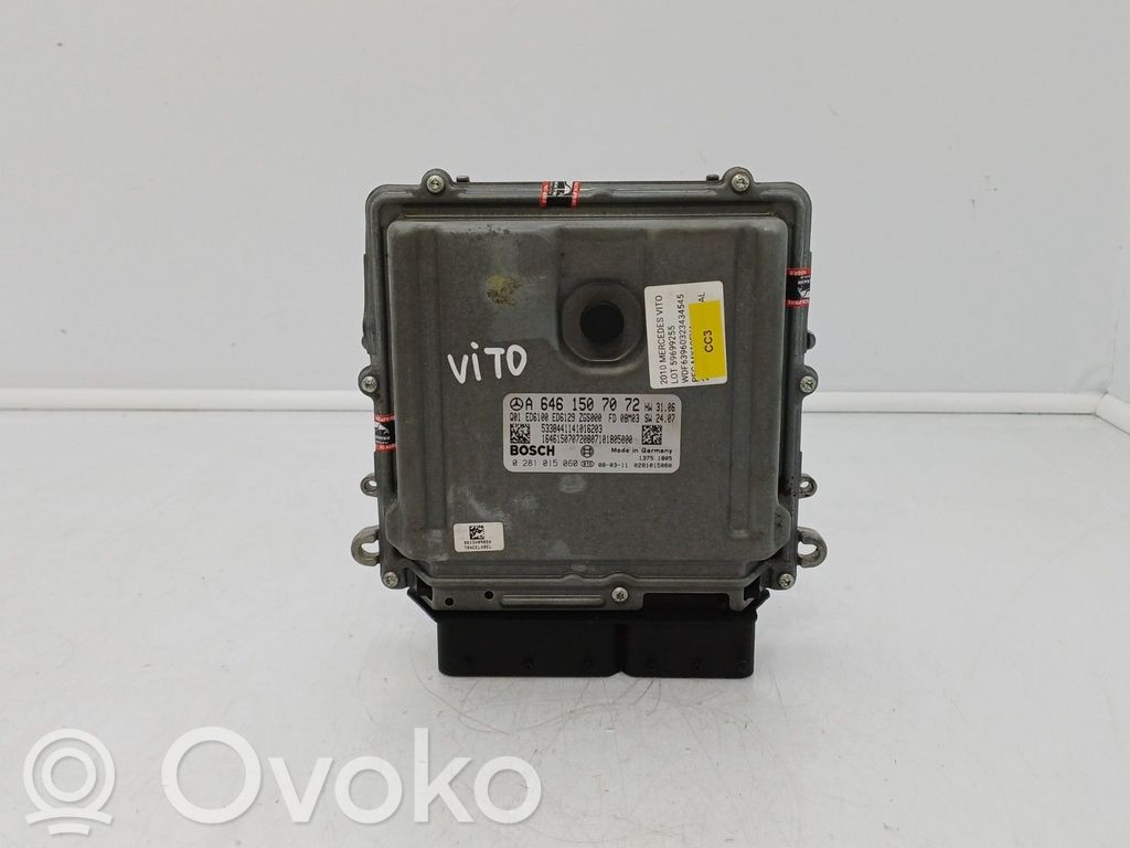 Mercedes-Benz Vito Viano W639 Engine control unit/module ECU 
