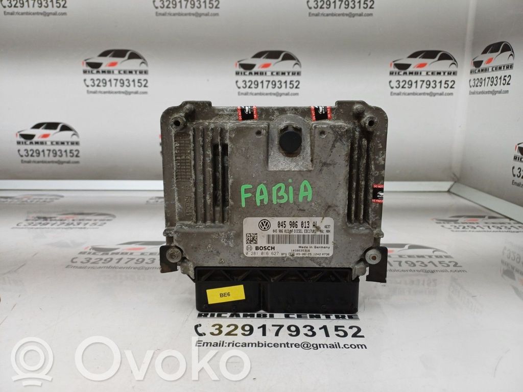 Skoda Fabia Mk2 (5J) Engine control unit/module ECU 