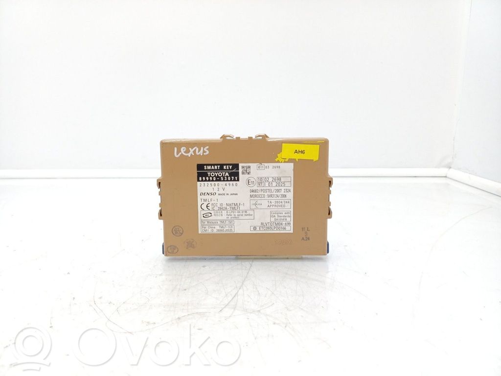 Lexus GS 300 350 430 450H Centralina/modulo keyless go 