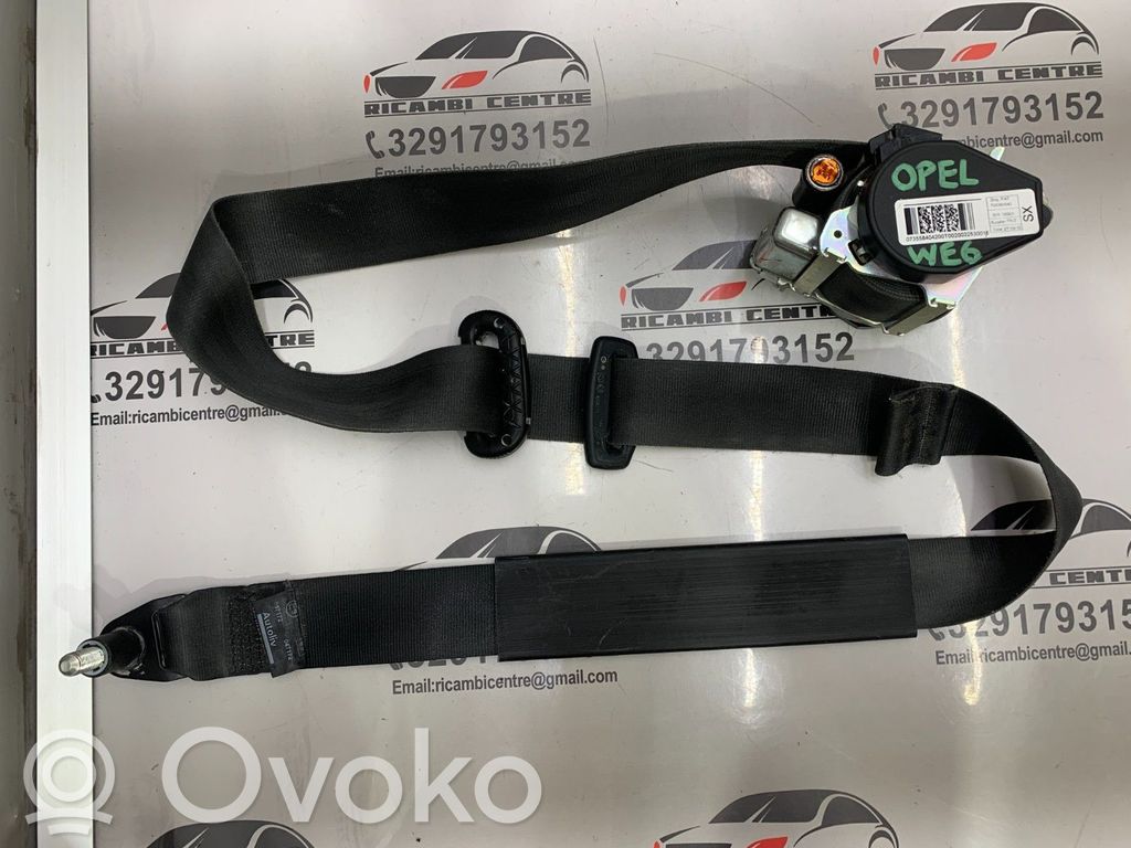 Opel Combo D Cinturón trasero 