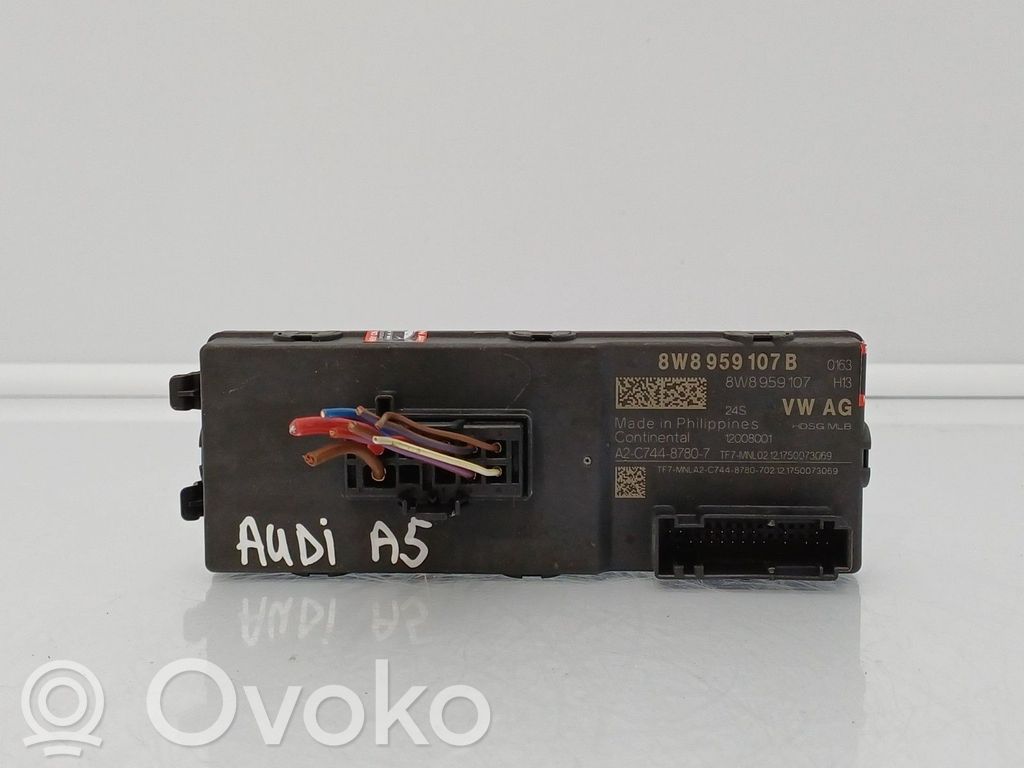 Unité de commande / module de hayon   8W8959107B,A2C74487807