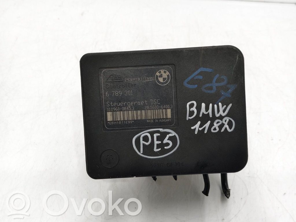 BMW 1 E82 E88 ABS valdymo blokas 