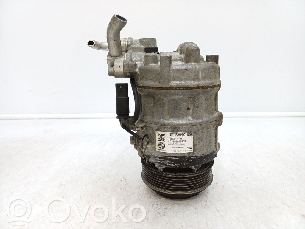 BMW 5 G30 G31 G38 Kompresor / Sprężarka klimatyzacji A/C 