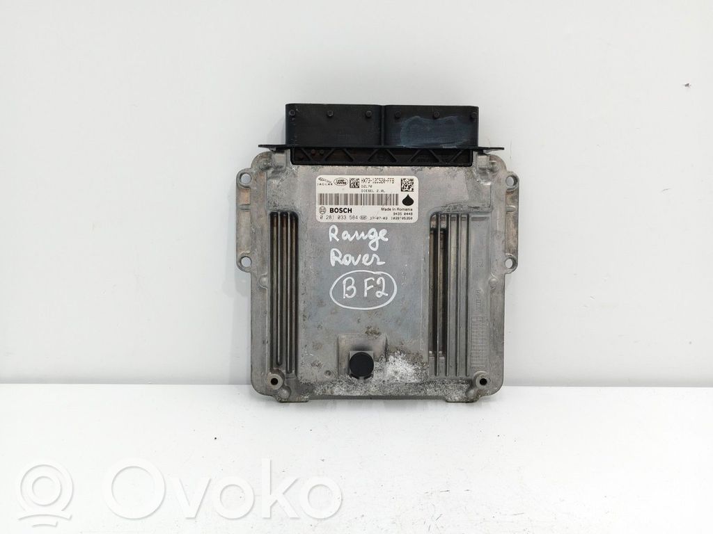 Engine control unit/module ECU   LR072023,0281033584,0D110KW150CV,1039T05350,204DTD,HX7312C520FFB,HX7312C520FJC,LR088575,LR110307