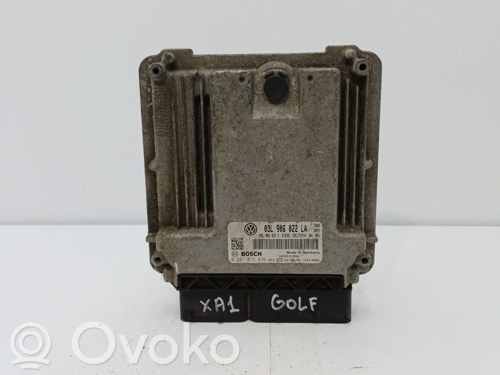 Volkswagen Golf VI Komputer / Sterownik ECU silnika 
