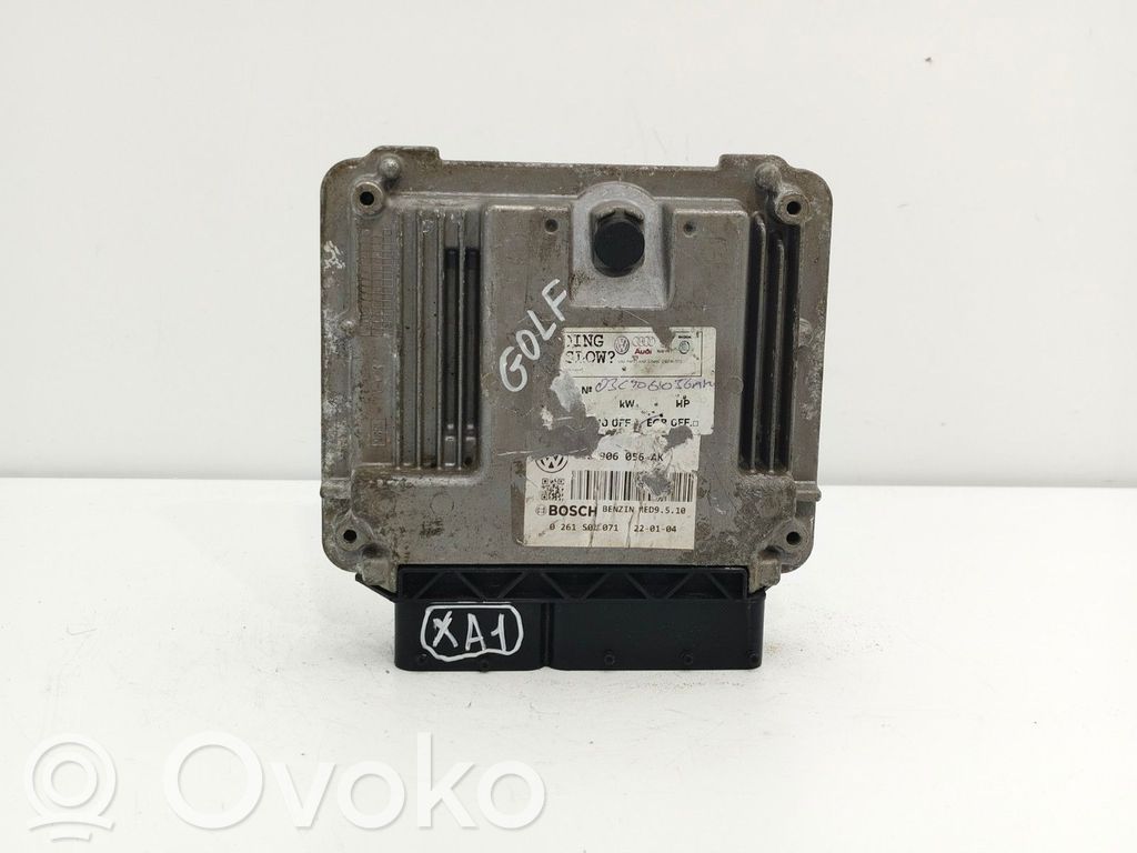Volkswagen Golf VI Komputer / Sterownik ECU silnika 