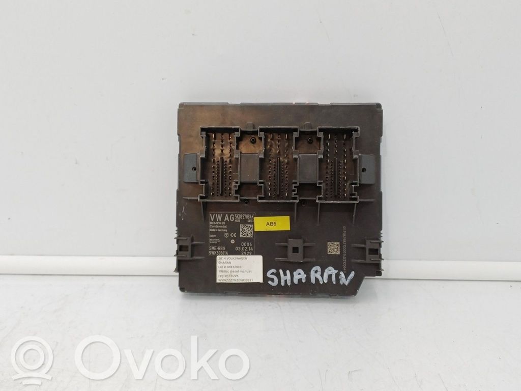 Moduł / Sterownik komfortu   5K0937084K,5K0937087AB,5WK50254,5WK50501A