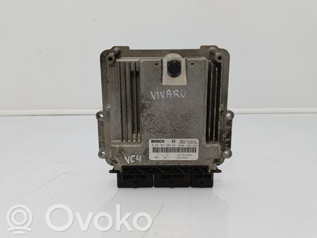 Opel Vivaro Engine control unit/module ECU 
