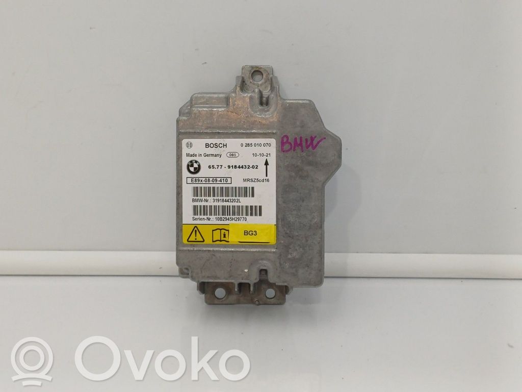 Airbag control unit/module   65779184432,0285010070,31918443202L,65770391034,65770392849,65770393660,65770394017,65770395753,65770395852,65770396717,65770398810,65770410801,65770412995,65770414644,65779119058,65779122500,65779125224,65779134280,65779166057,6577918443202