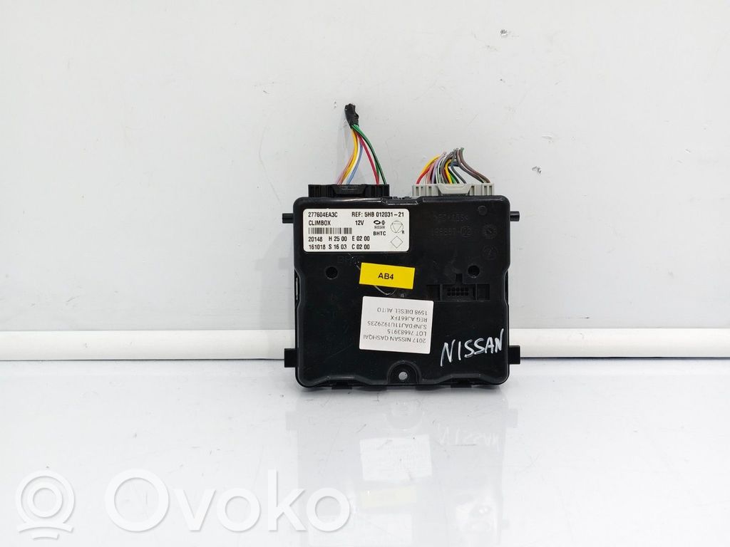 Nissan Qashqai Air conditioner control unit module 