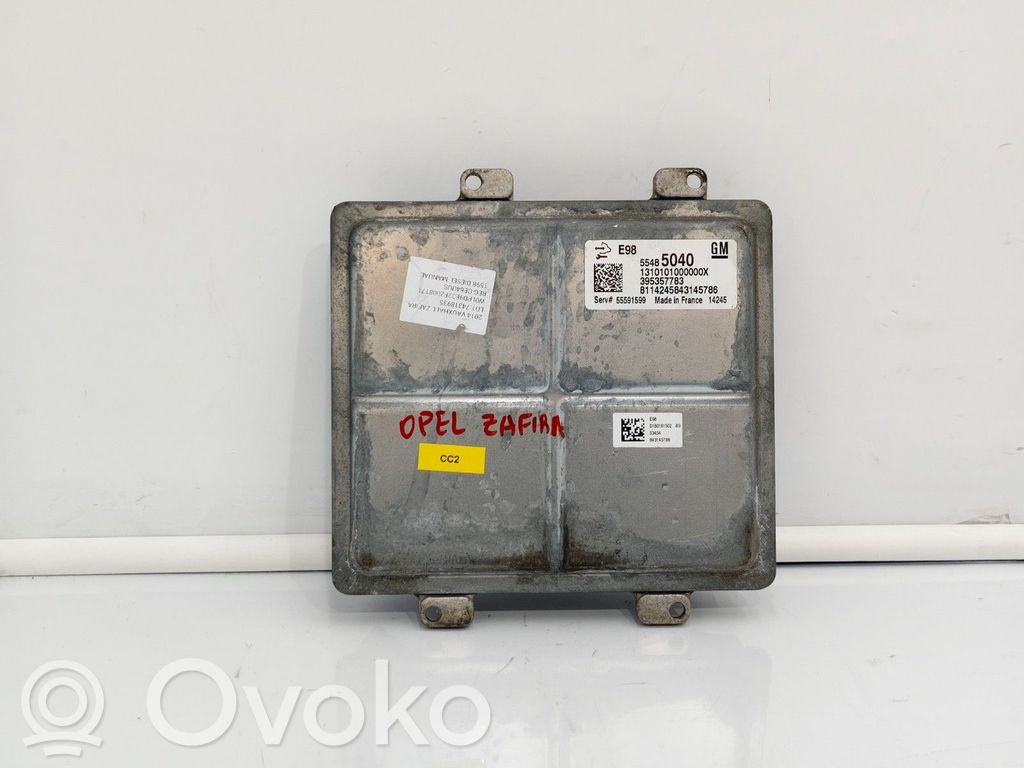 Opel Zafira B Engine control unit/module ECU 