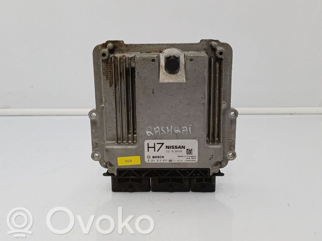 Nissan Qashqai+2 Unidad de control/módulo ECU del motor 