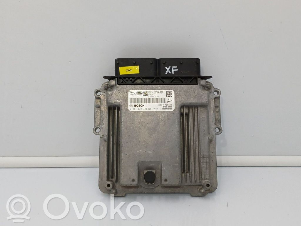 Jaguar XF X250 Unidad de control/módulo ECU del motor 