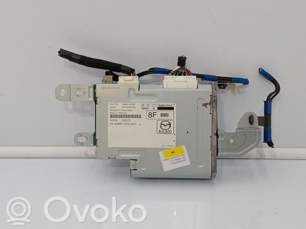 Mazda 6 GPS navigation control unit/module 