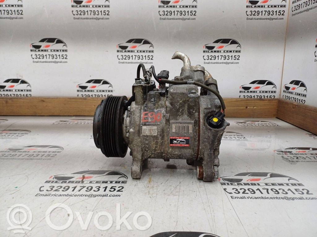 BMW 3 E90 E91 Compressore aria condizionata (A/C) (pompa) 