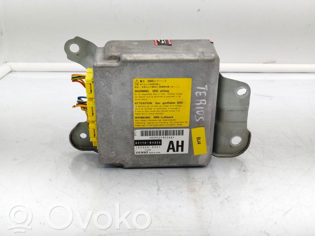 Daihatsu Terios Unitate/modul de comandă airbaguri 