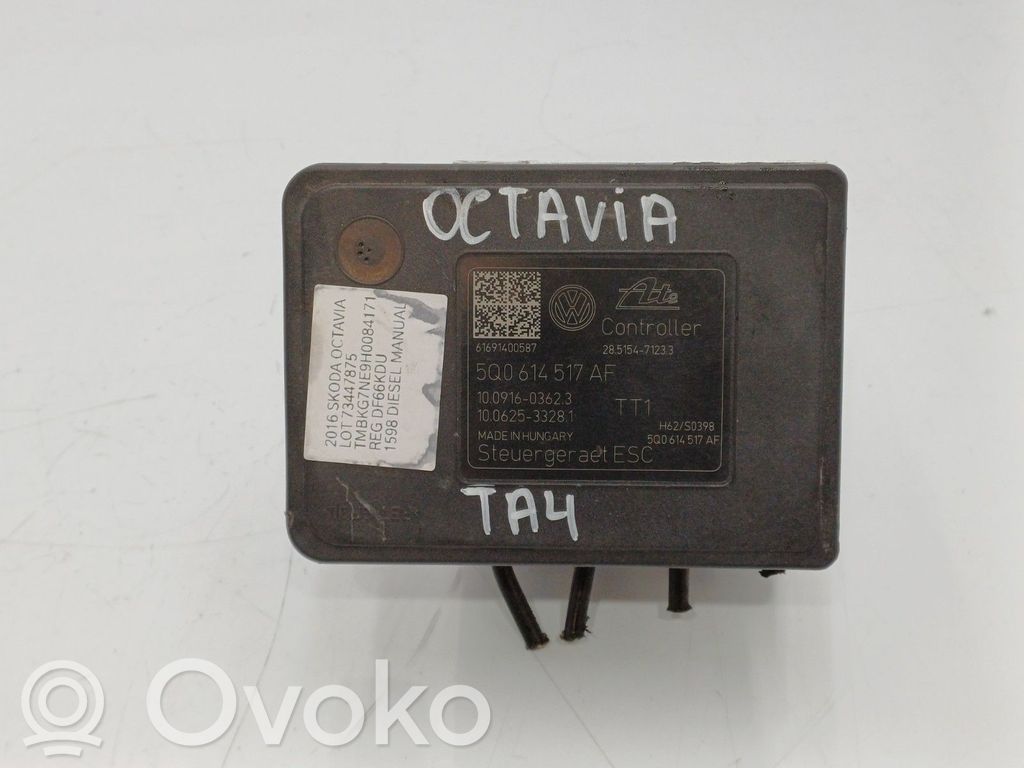 Skoda Octavia Mk3 (5E) ABS valdymo blokas 