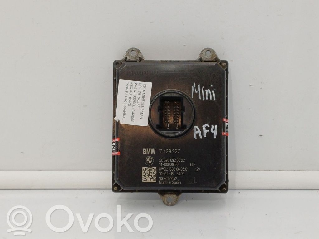 Moduł / Sterownik hamulca postojowego EMF   503950920522,10EEG151052,147000019801,63117381236,63117392777,63117395527,63117408890,63117429121,63117429896,63117492089,7429927