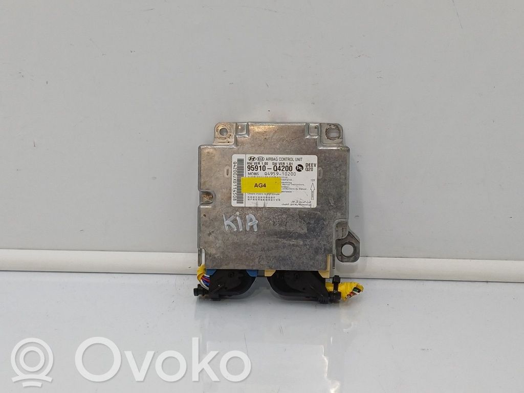 KIA Niro Oro pagalvių valdymo blokas 