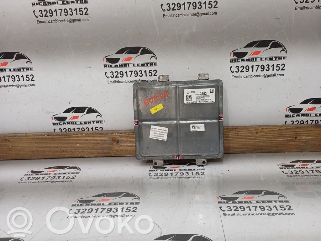 Opel Corsa E Unité de commande, module ECU de moteur 