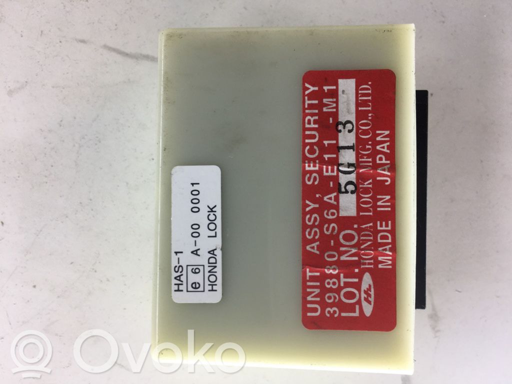 Honda FR-V Alarm control unit/module 