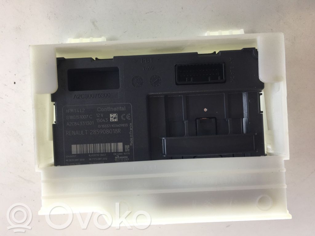 Renault Captur Ignition key card reader 