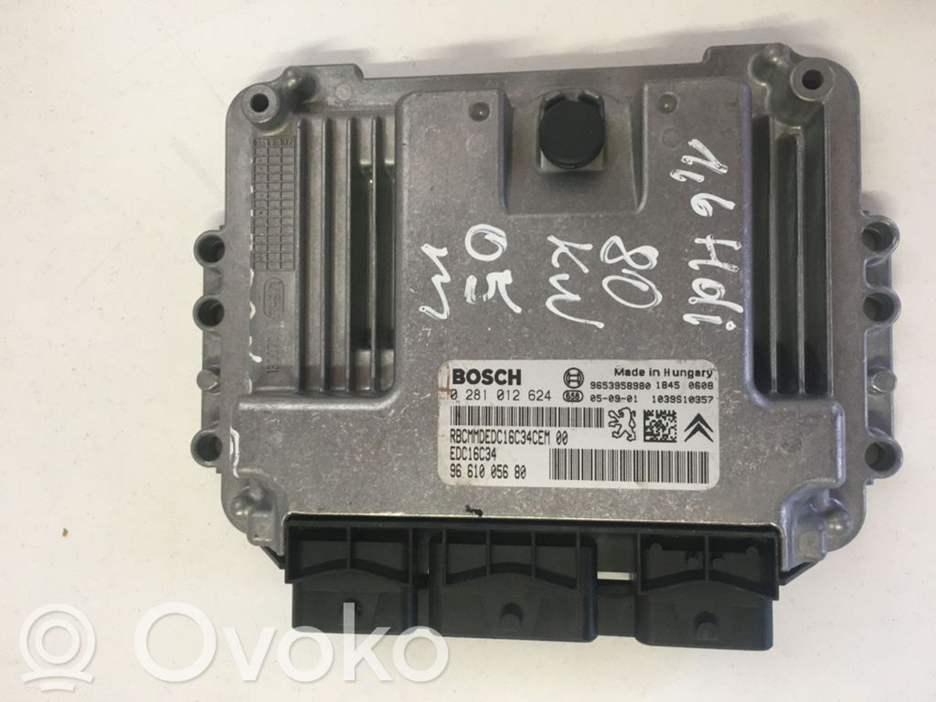 Citroen C5 Engine control unit/module 