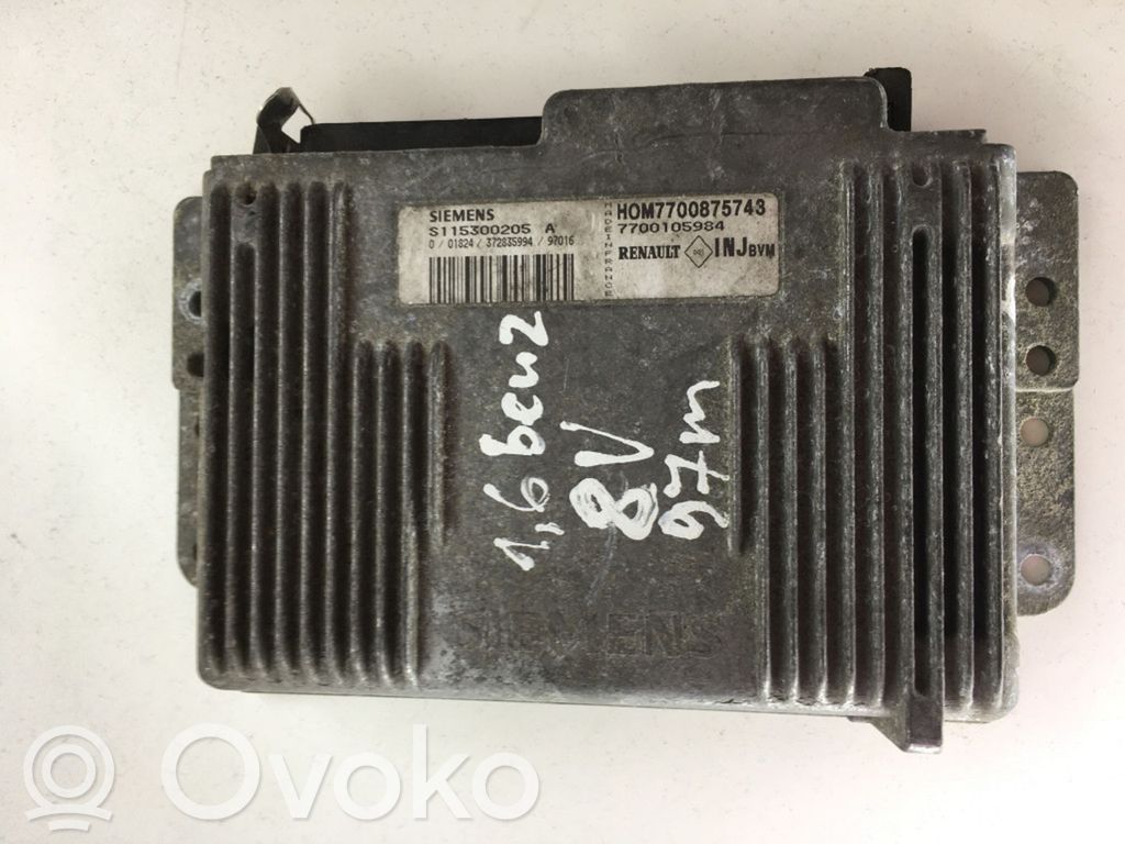 Renault Scenic I Engine control unit/module 