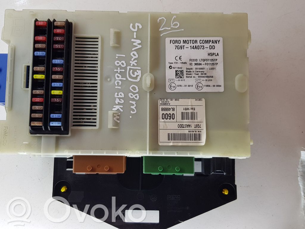 Ford S-MAX Comfort/convenience module 