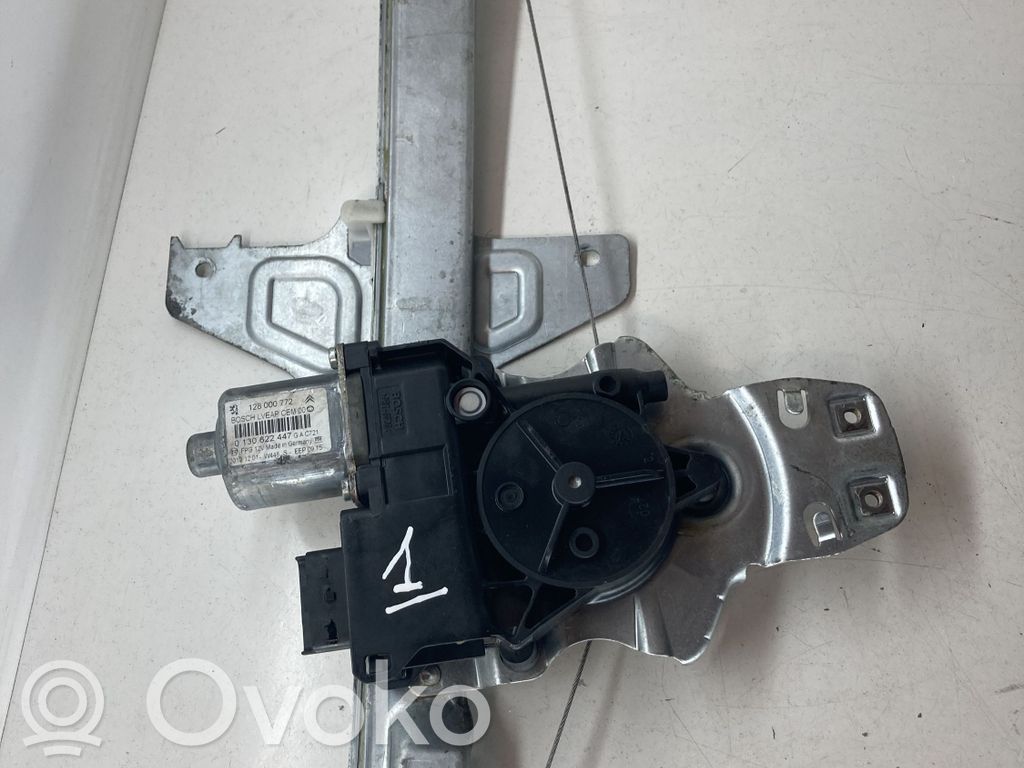 Citroen C5 Rear door window regulator with motor 