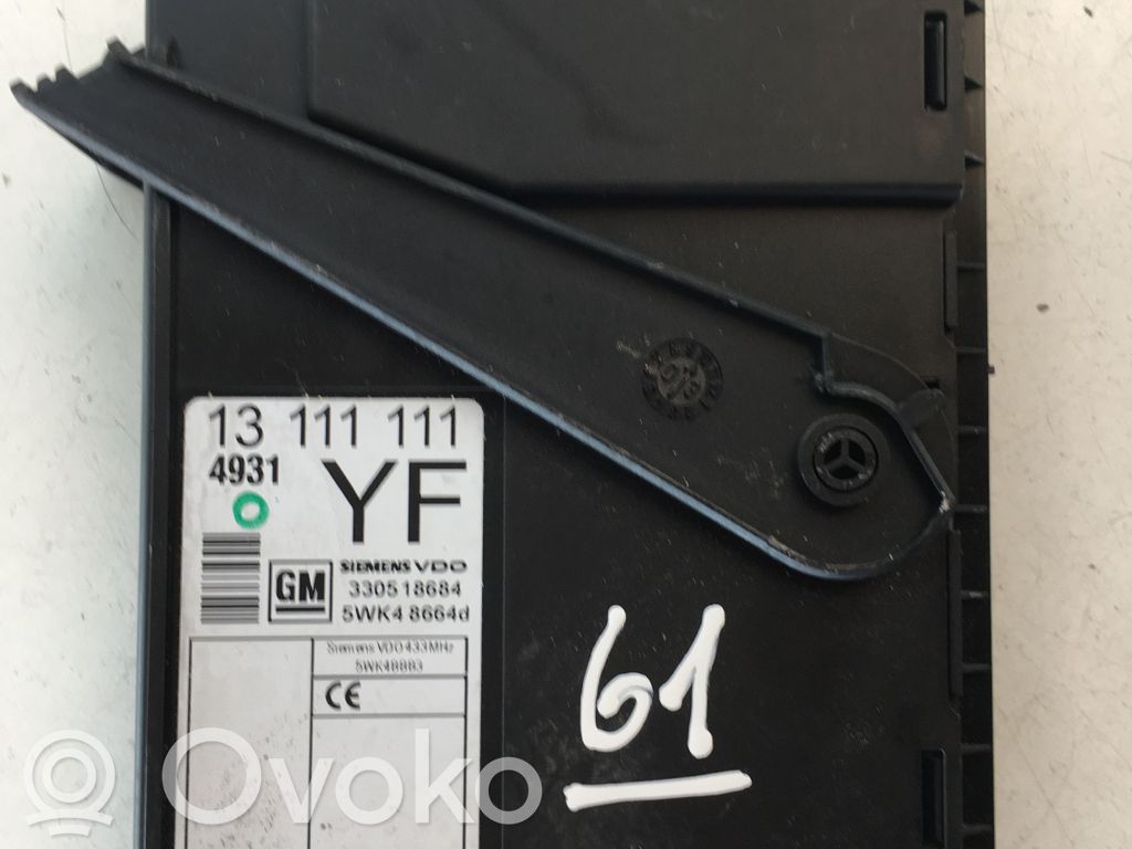 Opel Meriva A Mukavuusmoduuli 