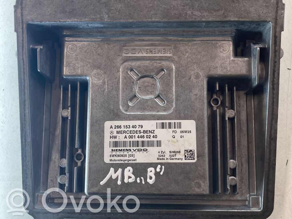 Mercedes-Benz B W245 Engine control unit/module 