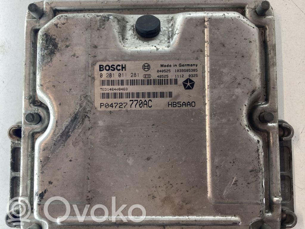 Chrysler Voyager Engine control unit/module 
