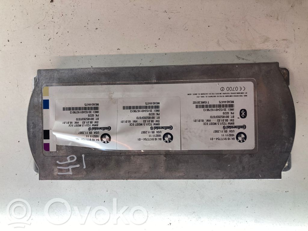 BMW 3 E90 E91 Bluetooth control unit module 