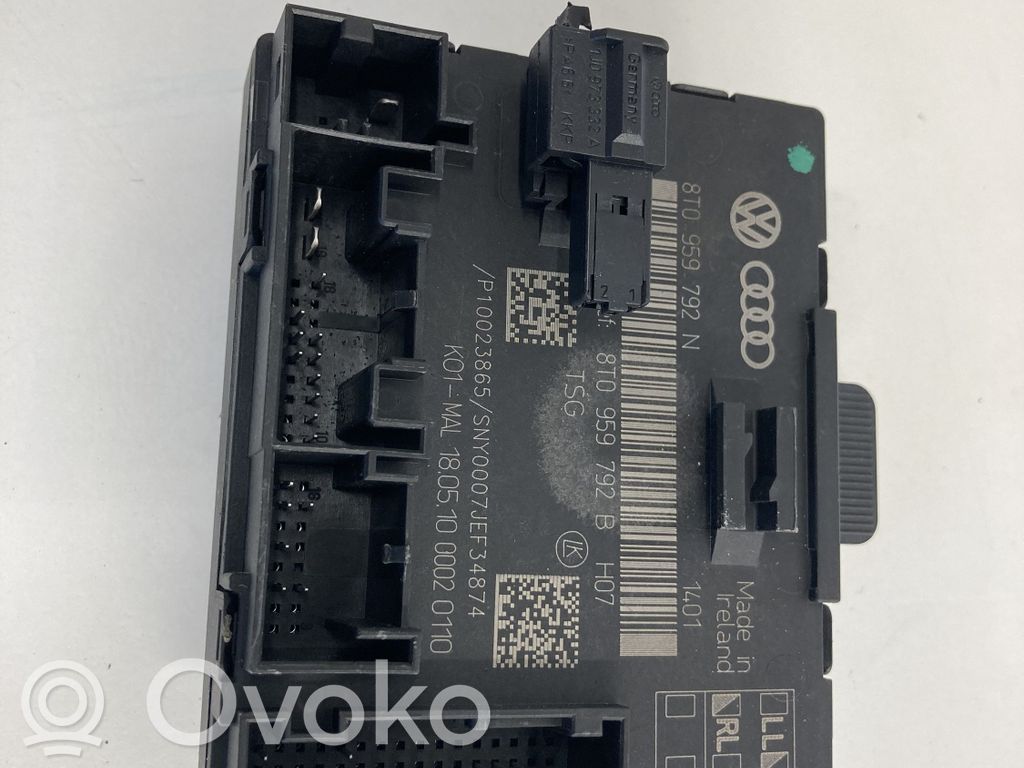 Audi A4 S4 B8 8K Door control unit/module 