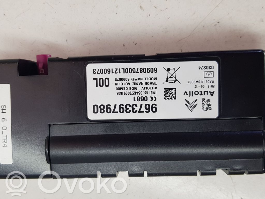Peugeot 3008 I Bluetooth control unit module 