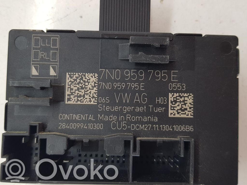 Skoda Yeti (5L) Door control unit/module 