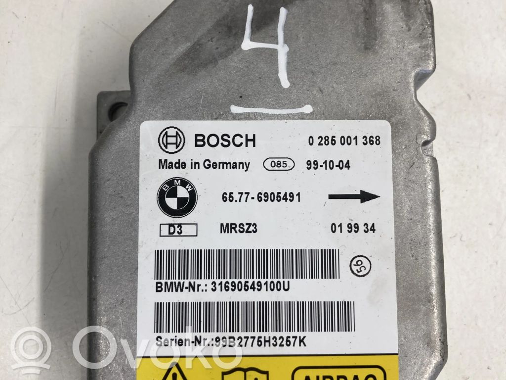 BMW 3 E46 Airbag control unit/module 