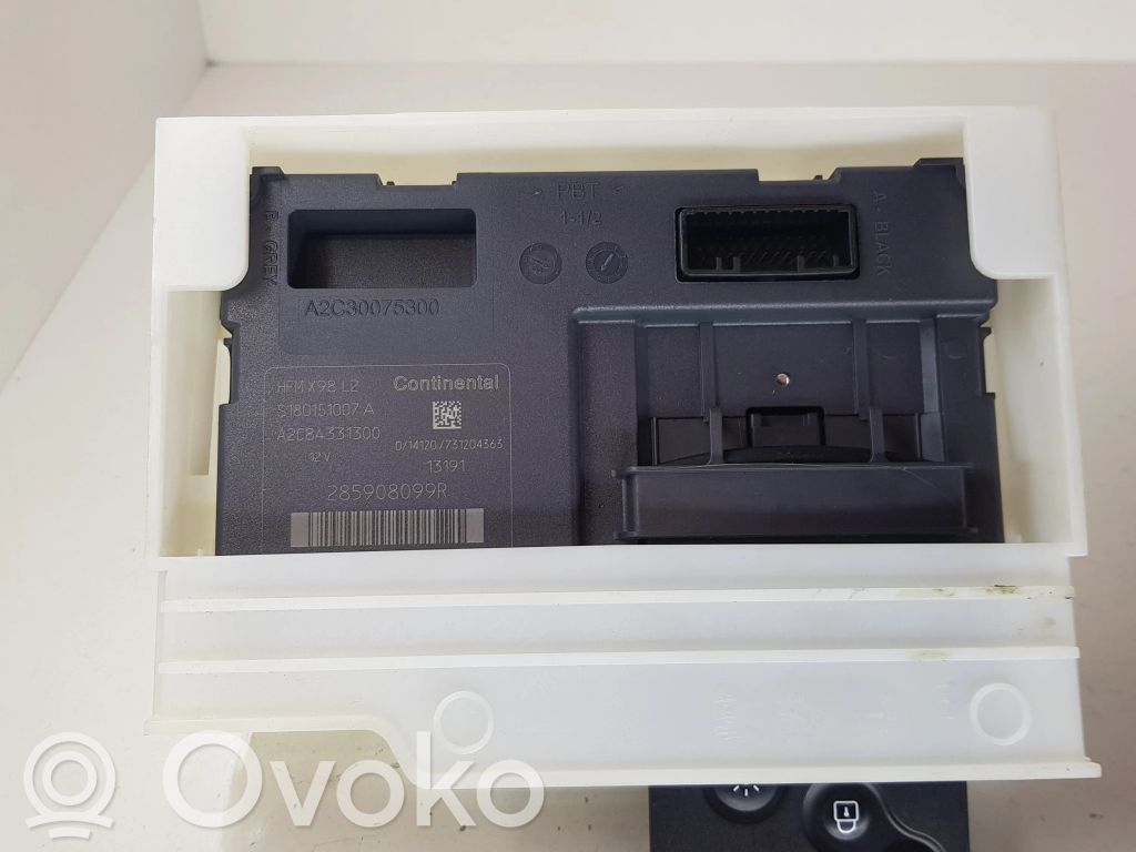 Renault Captur Ignition key card reader 