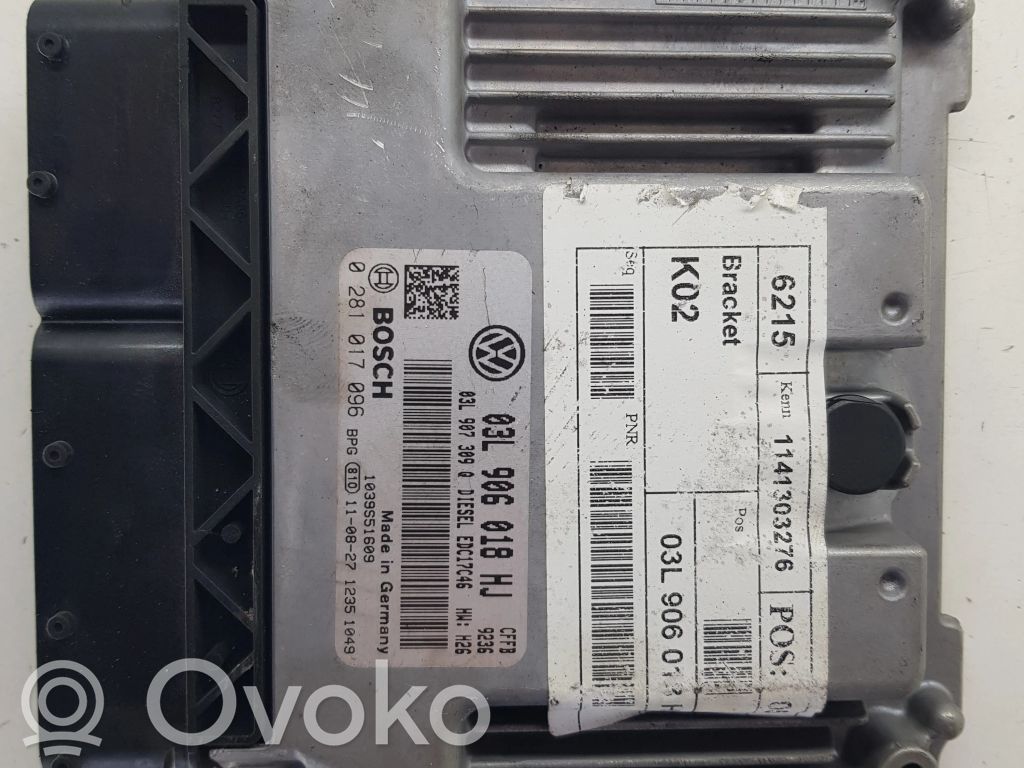 Volkswagen Sharan Engine control unit/module 