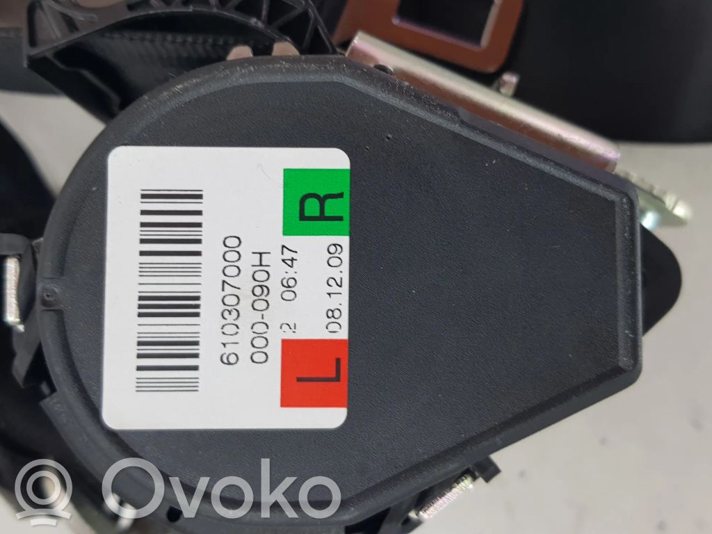 Audi Q5 SQ5 8R Cinturón trasero 