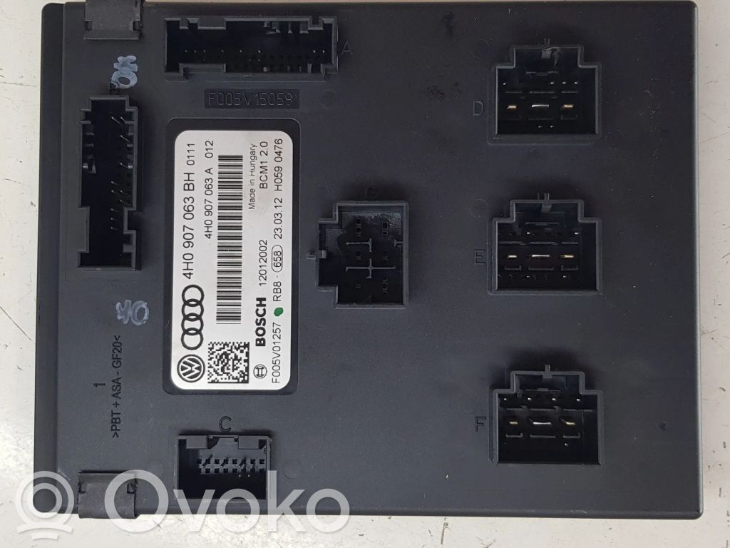Audi A6 S6 C7 4G Module confort 