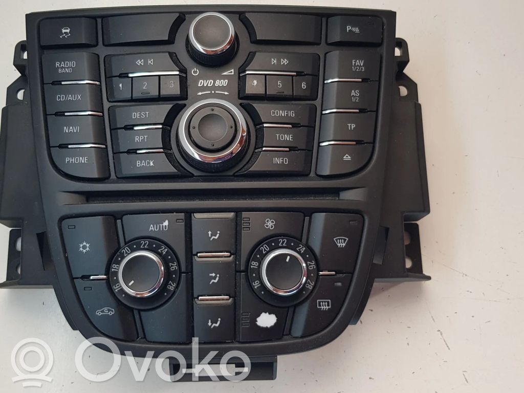 Opel Astra J Head unit multimedia control 