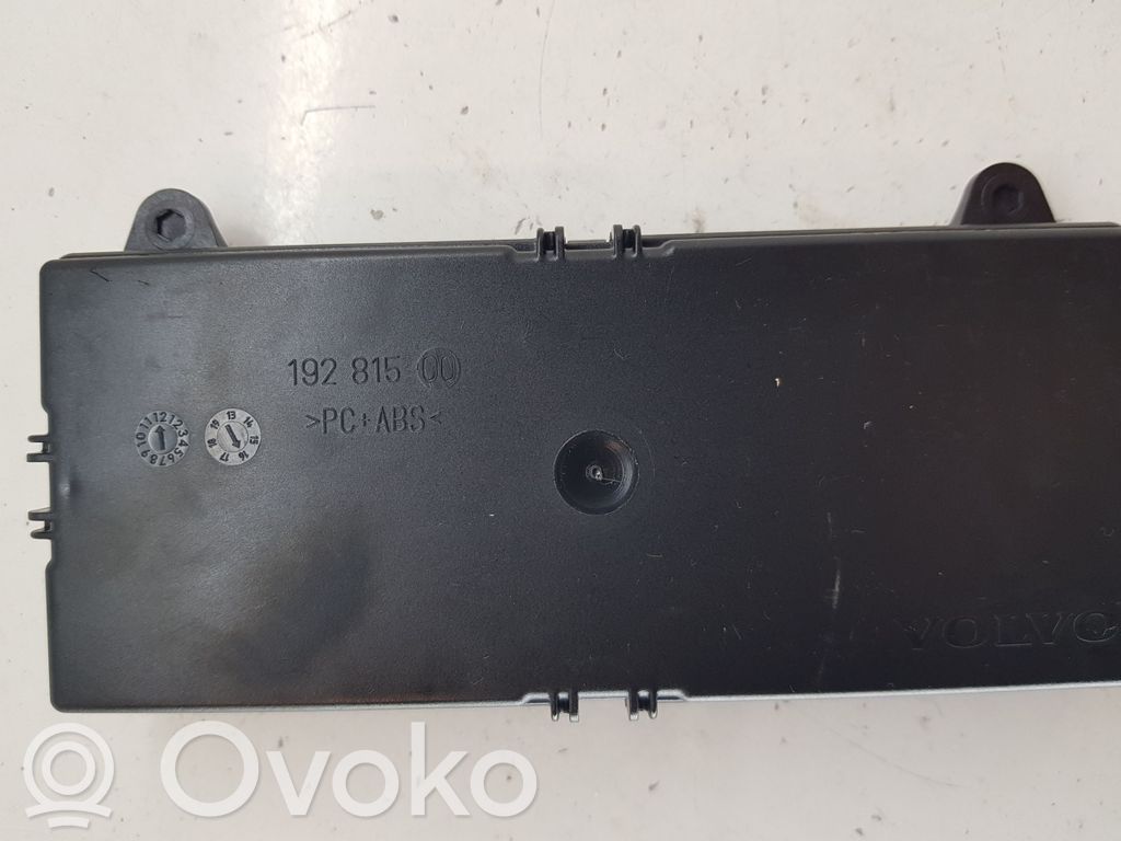 Volvo S90, V90 Air conditioning/heating control unit 