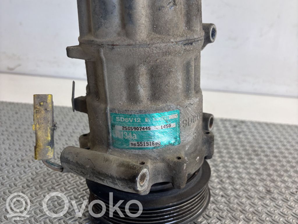 Citroen C3 Ilmastointilaitteen kompressorin pumppu (A/C) 