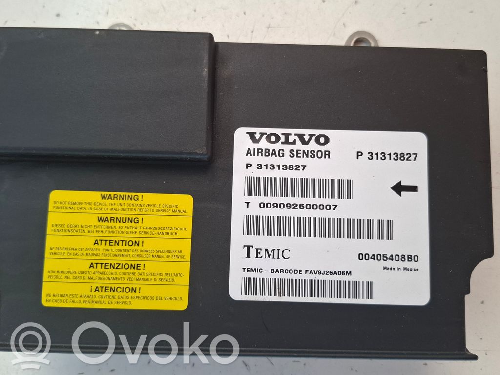 Volvo XC60 Airbag control unit/module 